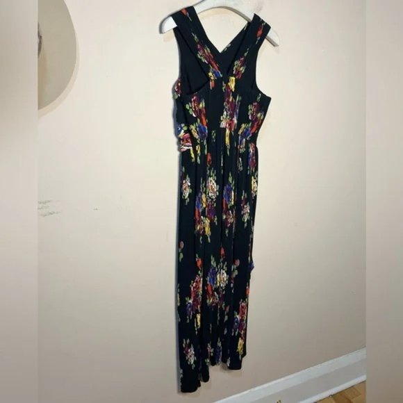 Kate Spade Rare Roses Pleated Midi Dress - Picture 3 of 5